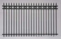 Horizontal Aluminum Fence with Rings