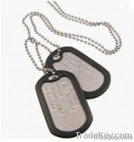 stainless steel dog tag pendant