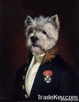 pet painting, canvas