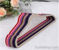 Velvet Suit Hanger with Indent for Straps