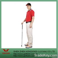 Mercerized Cotton Pique Men Golf Shirts