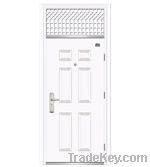 Steel security door
