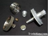 Machined  aluminum metal parts