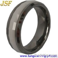 Combind Tungsten Rings Tungsten and Ceramic