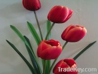 artificial  tulips