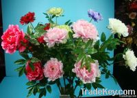 articificial peony flowers