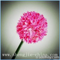 2012 new design decoration artificial single ball flower