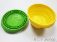 100% food grade silicone colander&strainer