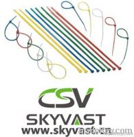 .Colorful self-locking nylon cable ties