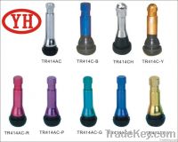 snap-in tubeless chrome sleeve tire valve TR414 C series