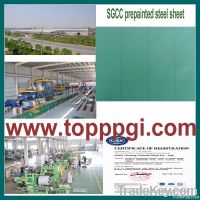 Hexing grid line green board steel sheet