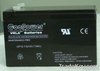12V7Ah lead-acid battery