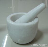 Marble Mortar and Pestle