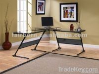 L-shaped office computer Desk