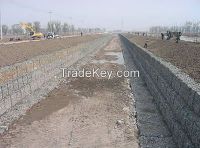 Galvanzied Welded gabion basket/ retaining wall From China