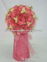 Artificial flowers ball