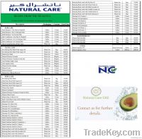 Spa & Saloon Prices for Natural Care