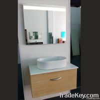 stainless steel cabinet with led mirror