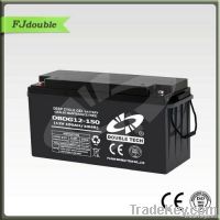 Double Tech VRLA Solar Gel Battery 12v 150ah