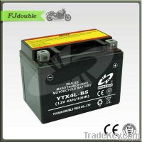 MF Sealed Lead Acid Rechargeable Motorcycle Battery YTX4L-BS(12V 4AH)