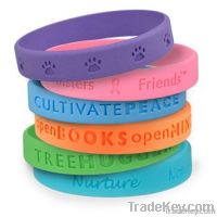 Popular Cheap Silicone Rubber Bracelet for Promotion Gift