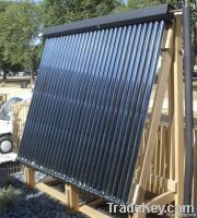 Split heat pipe solar water heater