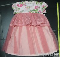 baby & children's clothes, baby birthday dress, long sleeve dress.