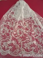 2012 New Design Embroidered Lace Fabric