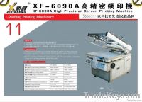 High precision screen printing machine