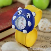 silicone slap watch