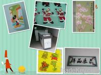 Inkjet UV glass printer, t-shirt printer