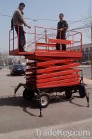 Platform Stretchable Mobile Scissor Work Lift