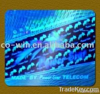 holographic sticker with 3D hologram