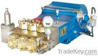 Triplex plunger pump