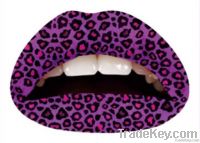 C004 wholesale 72 designs for mix Custom Temporary Lip Tattoo Sticker