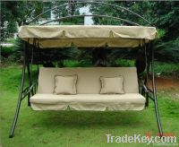 3 seat luxury outdoor swing chair