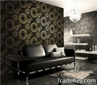2012 Modern interior decor metallic vinyl wallpapers