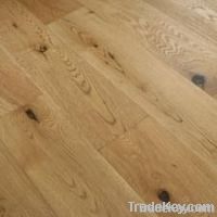 Brushed Oak engineered hardwood flooring