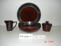 Color Glaze Ceramic Tableware