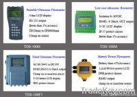 Hand held ultrasonic flow meter