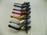 Folding brake clutch lever