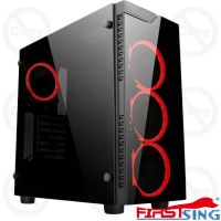 Firstsing Tempered Glass Side Panel Desktop