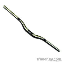 FSA handlebar carbon fibre bend handlebar bicycle 31.8*620mm, green