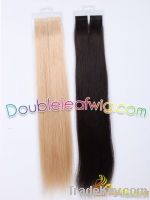 18 inch 100%human hair adhesive hair