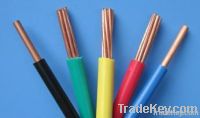 China best price Copper conductor pvc insulated electric wire