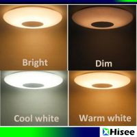 3W~25W intelligent led bluetooth speaker adjustable lighting ceiling light