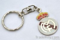 football club logo keychain