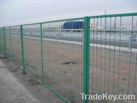 highway and railway fence