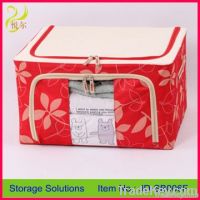 2012 hot sale household item colorful fabric storage box