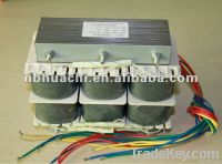 Three phase source transformer